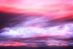 pink-purple sky---ahhhh